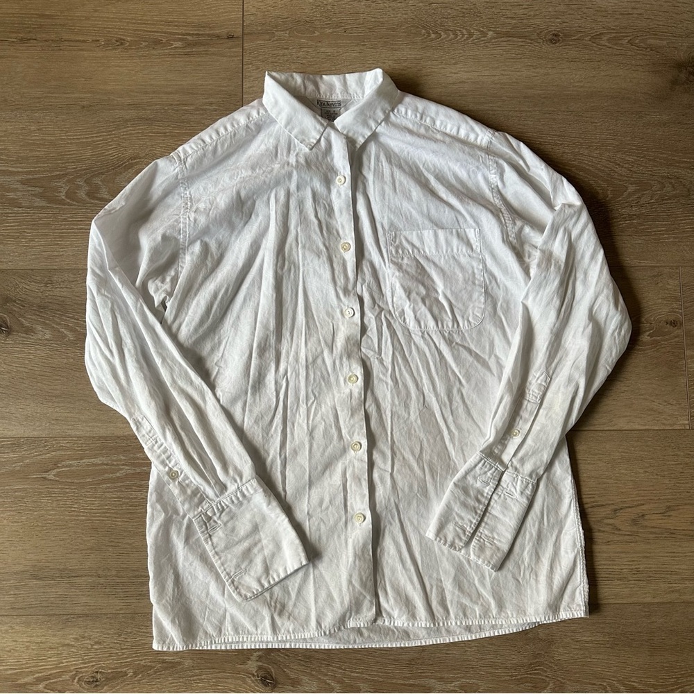 Vintage Kira Nevins 100% Cotton Button Down Shirt M